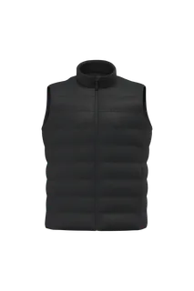 Native Spirit Duurzame gewatteerde damesbodywarmer in Black, voorkant