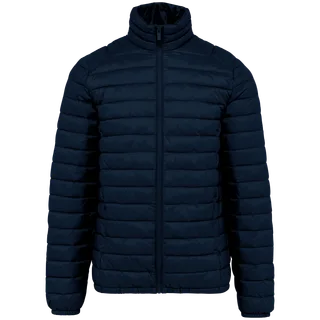 Native Spirit Ecologische lichte donsjekker voor heren in Navy Blue, voorkant