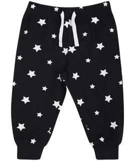 Larkwood Pyjamabroek in Navy / White, voorkant