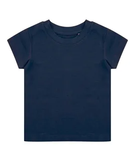 Larkwood Biologisch T-shirt in Navy, voorkant