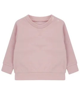 Larkwood Ecologische kindersweater in Soft pink, voorkant