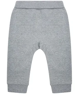 Larkwood Kids’ eco-friendly jogging trousers in Heather Grey, voorkant