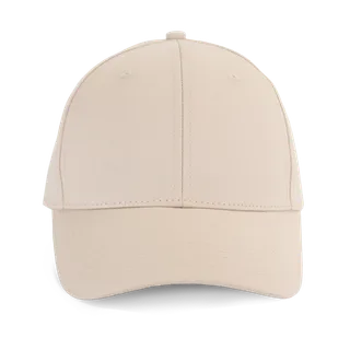 K-UP 6-panel cap - K-up Gold Label in Angora, voorkant