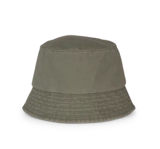 K-UP Vintage hat in Washed Organic Khaki, voorkant