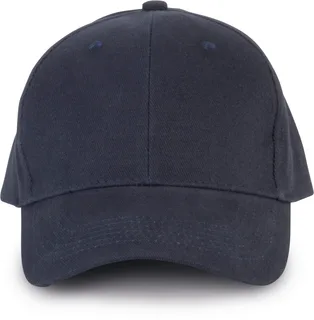 K-UP 6 panels organic cotton cap in Navy, voorkant