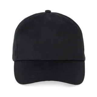 K-UP 5 panels cap in Black, voorkant
