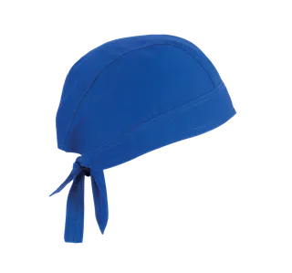 K-UP Cap bandana - Unisex bandana in Royal Blue, voorkant