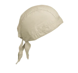 K-UP Cap bandana - Unisex bandana in Sand, voorkant