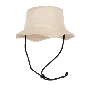 K-UP Bob in de stijl van een bucket hat in Sea Sand, voorkant