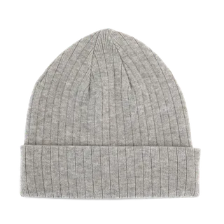 K-UP Gebreide muts - K-up Gold Label in Ashen Grey Heather, voorkant
