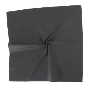 K-UP Vierkante bandana in Black, voorkant