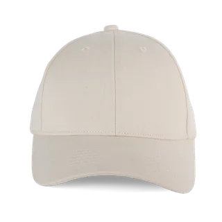 K-UP Recycled 6-panel cap in Ecume, voorkant