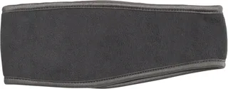 K-UP Hoofdband van fleece in Dark Grey, voorkant