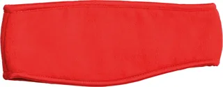 K-UP Hoofdband van fleece in Red, voorkant