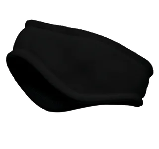 K-UP Fleece Hoofdband in Black, voorkant