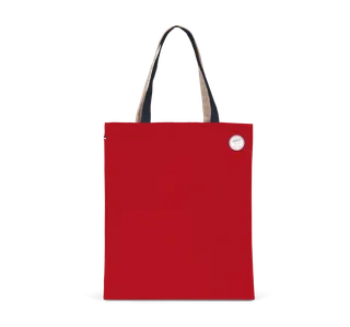 Kimood Shopper in drie kleuren-Origine France Garantie in Red, voorkant