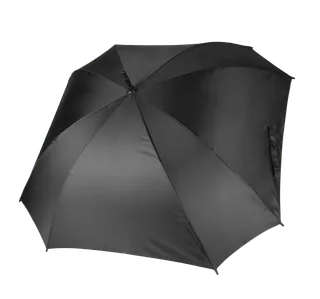 Kimood Square umbrella in Black, voorkant