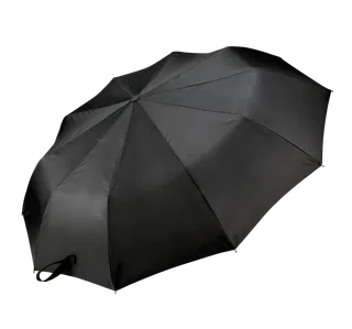Kimood Klassieke paraplu in Black, voorkant