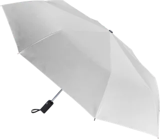 Kimood AUTO OPEN mini umbrella in White, voorkant