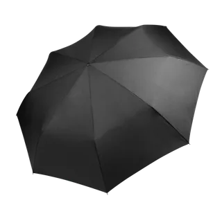 Kimood Foldable mini umbrella in Black, voorkant