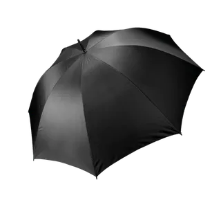 Kimood Storm umbrella in Black, voorkant