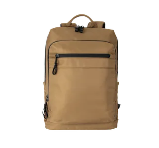 Kimood Premium businessrugzak in Warm Caramel, voorkant