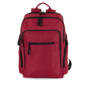 Kimood Premium businessrugzak in Madder Red, voorkant