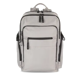 Kimood Premium businessrugzak in Light Grey, voorkant