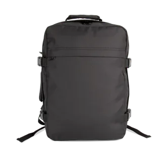 Kimood Travel backpack in Black, voorkant