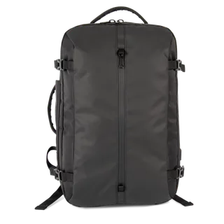 Kimood Businessrugzak met laptopvak in Black, voorkant