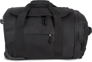 Kimood Reistas op wieltjes in Black, voorkant