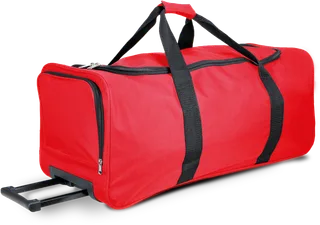 Kimood Sporttas op wieltjes in Red, voorkant