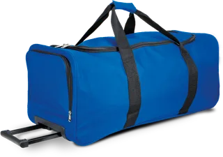 Kimood Sporttas op wieltjes in Royal Blue, voorkant