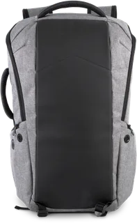 Kimood Rugzak anti-diefstal in Graphite Grey Heather / Black, voorkant