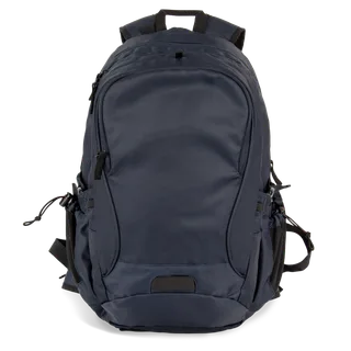 Kimood Urban/outdoors backpack with helment mesh in Navy, voorkant
