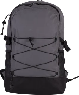 Kimood Multifunctionele rugzak in Full Grey / Black, voorkant