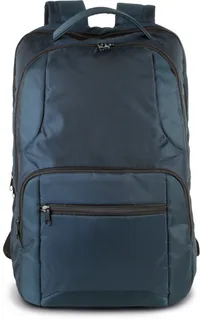 Kimood Businessrugzak met laptopvak in Navy, voorkant