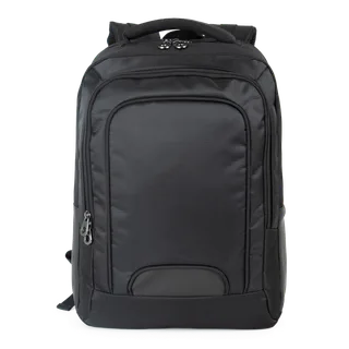 Kimood Businessrugzak met laptopvak in Black, voorkant
