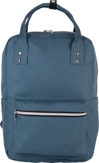 Kimood Urban backpack in Iris Blue, voorkant