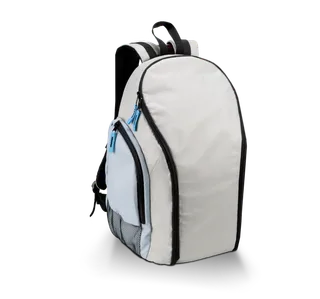 Kimood Rugtas met koelvak in Light Grey / Sky Blue, voorkant