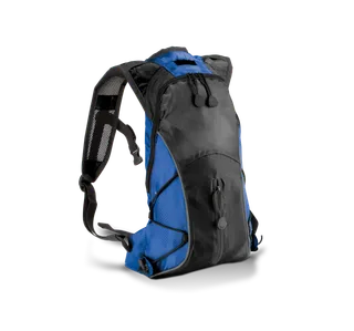 Kimood Sportieve rugzak in Black / Royal Blue, voorkant