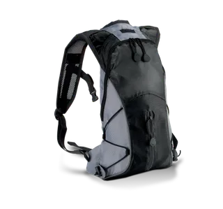 Kimood Sportieve rugzak in Black / Slate Grey, voorkant