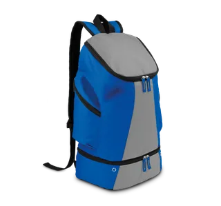 Kimood Sportrugzak in Royal Blue / Light Grey, voorkant