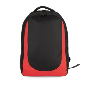Kimood Sport backpack in Black / Red, voorkant