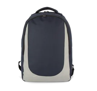 Kimood Sport backpack in Navy / Light Grey, voorkant