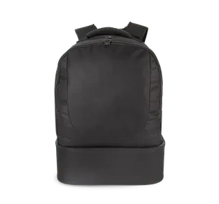 Kimood Sports bag with semirigid bottom in Black, voorkant