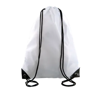 Kimood Drawstrings bag in White, voorkant