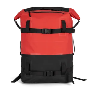Kimood Waterdichte rugzak met drukriemen in Red / Black, voorkant