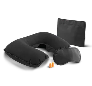 Kimood Travel set in Black, voorkant