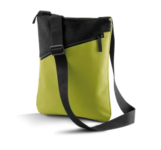 Kimood Tablet/document shoulder bag in Burnt Lime, voorkant